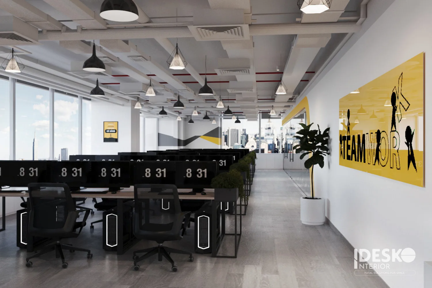 Dự án văn phòng GTE Localize 13