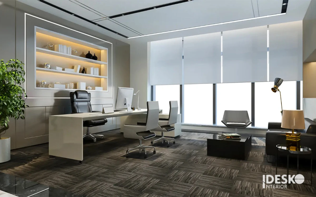 Lựa chọn rèm văn phòng theo phong cách thiết kế