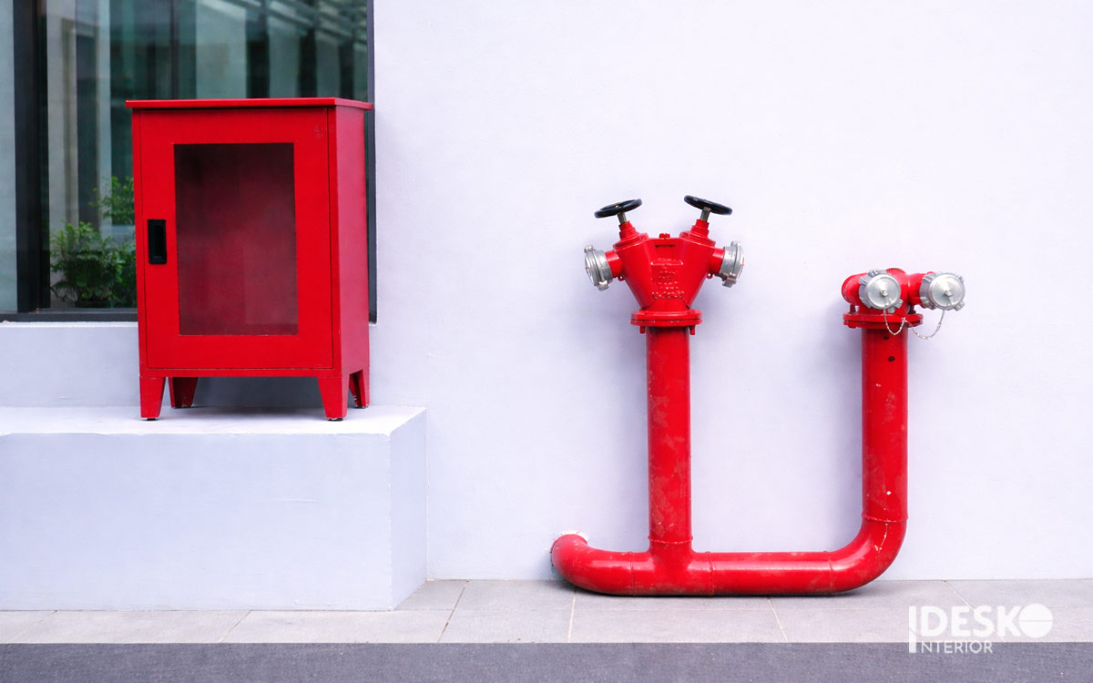 Thiết kế họng nước đặt cố định