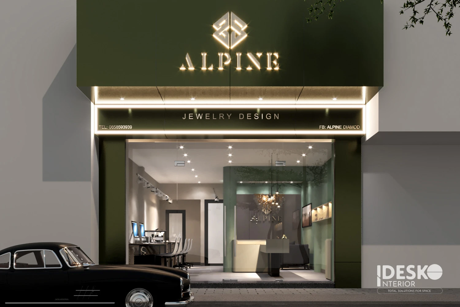 Dự án cửa hàng Alpine 1