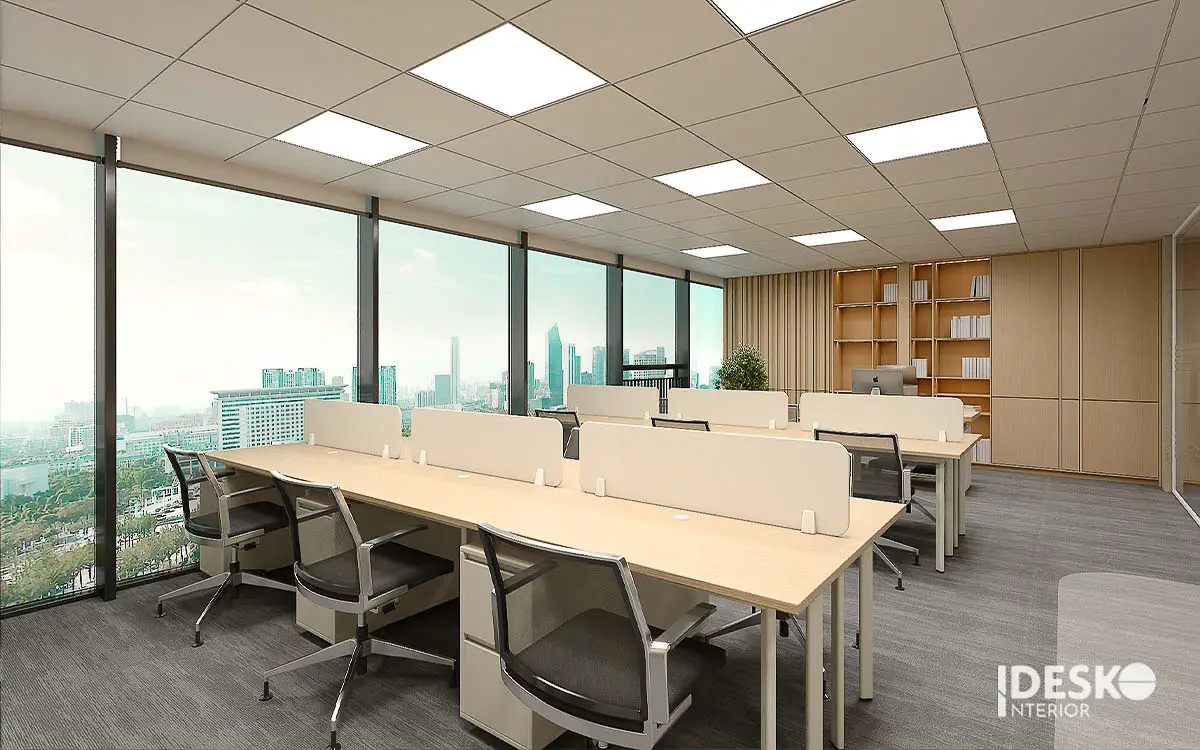 Giải pháp thiết kế văn phòng giá rẻ của Idesko