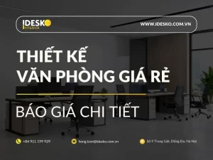 Giải pháp thiết kế văn phòng giá rẻ tại Hà Nội