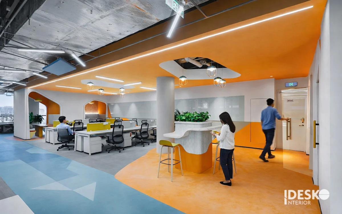 Xu hướng thiết kế nội thất văn phòng sáng tạo, giàu cảm hứng