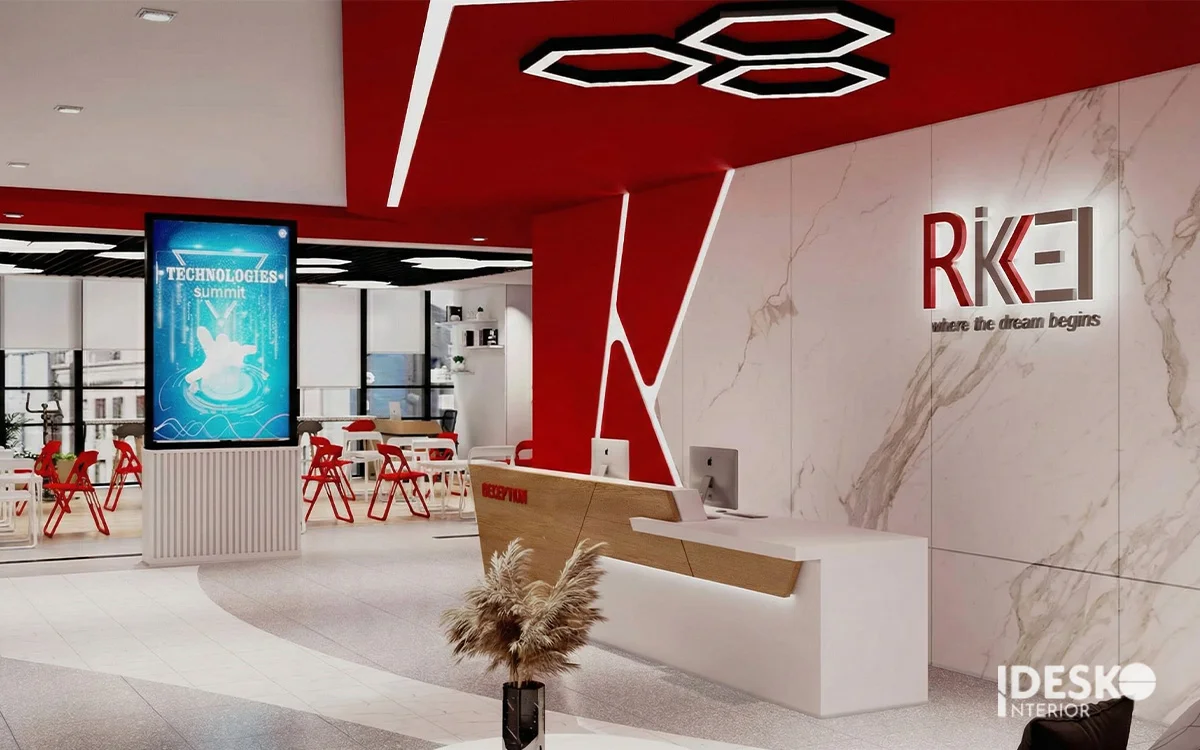 Thiết kế quầy lễ tân đẹp và độc đáo 13