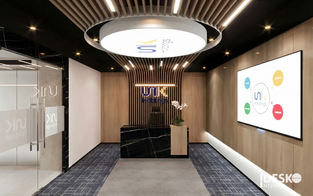 Thiết kế quầy lễ tân đẹp và độc đáo 15