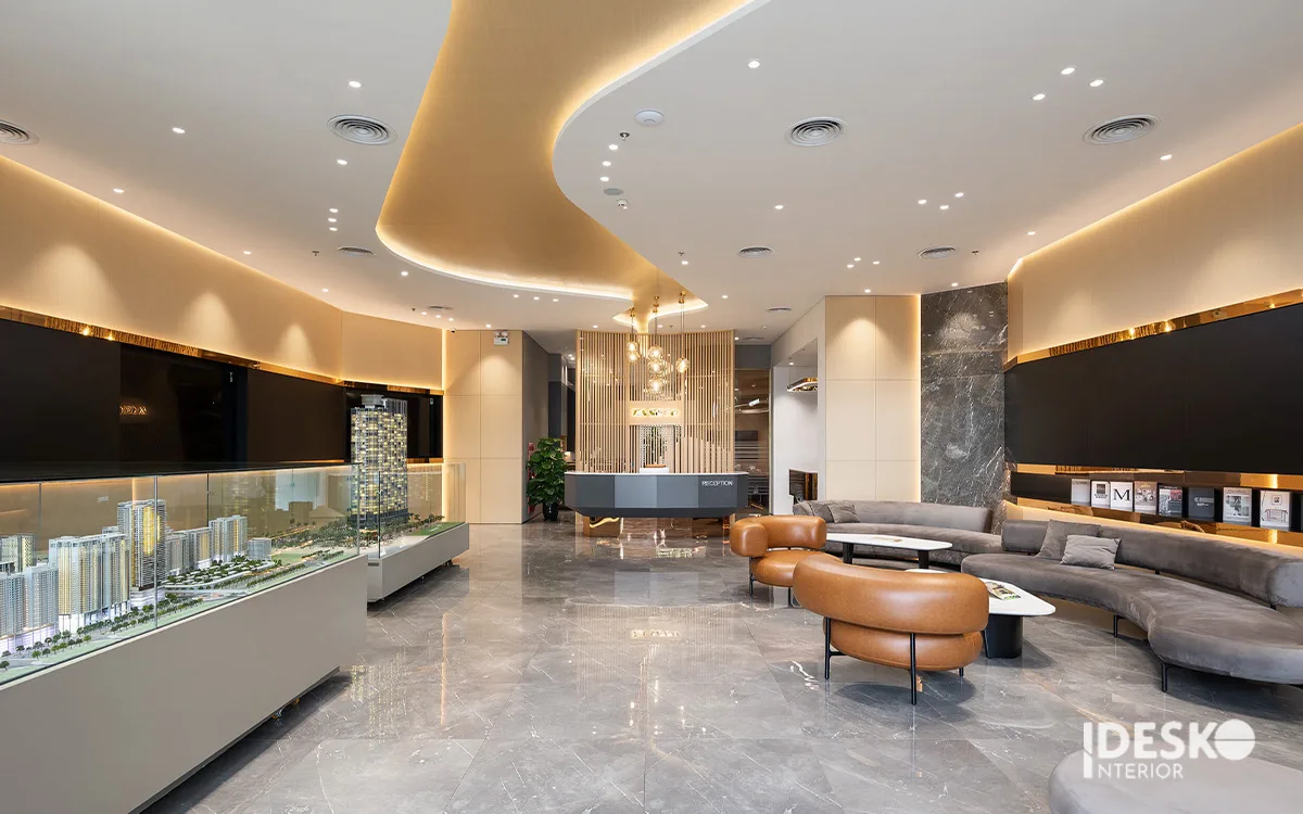 Thiết kế quầy lễ tân đẹp và độc đáo 20