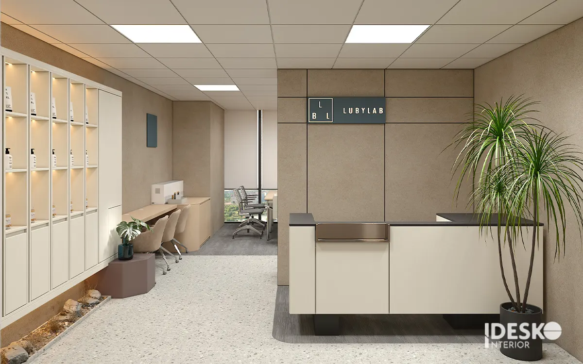 Thiết kế quầy lễ tân đẹp và độc đáo 22