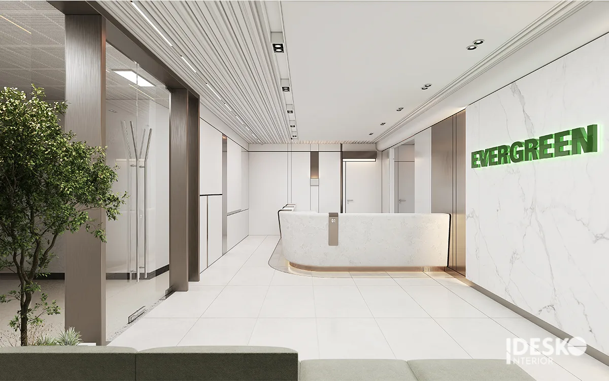 Thiết kế quầy lễ tân đẹp và độc đáo 23