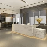 Thiết kế quầy lễ tân đẹp và độc đáo 24