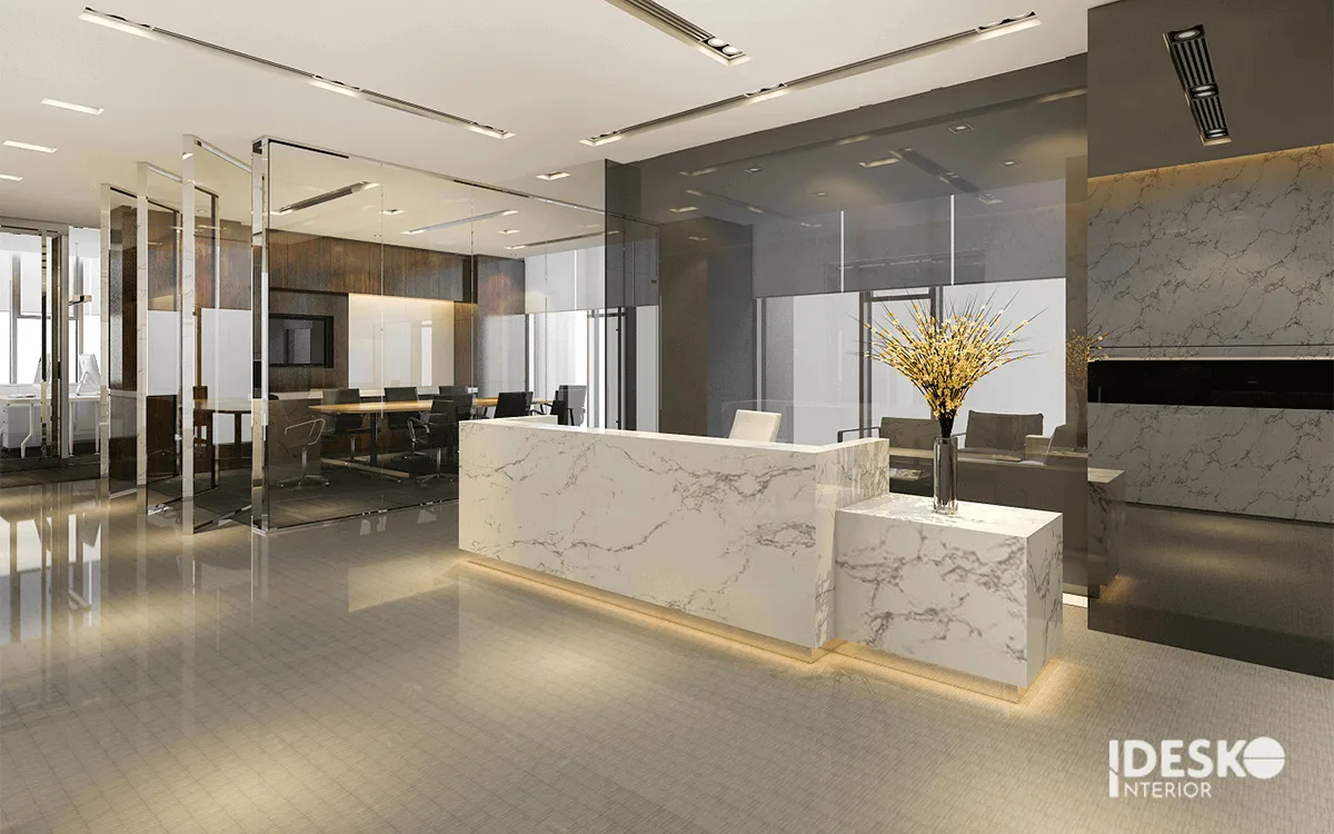 Thiết kế quầy lễ tân đẹp và độc đáo 24