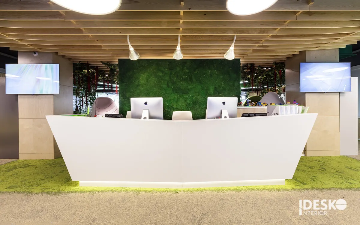 Thiết kế quầy lễ tân đẹp và độc đáo 25