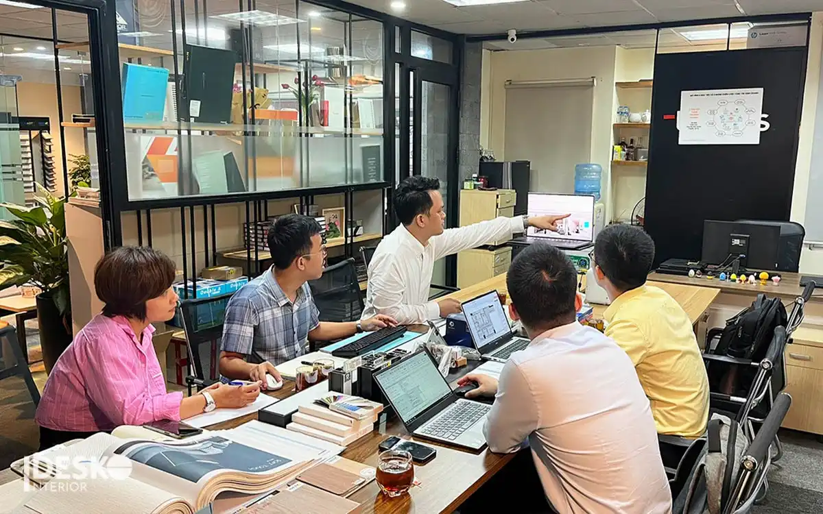 Idesko - Đơn vị cung cấp dịch vụ thiết kế thi công văn phòng trọn gói