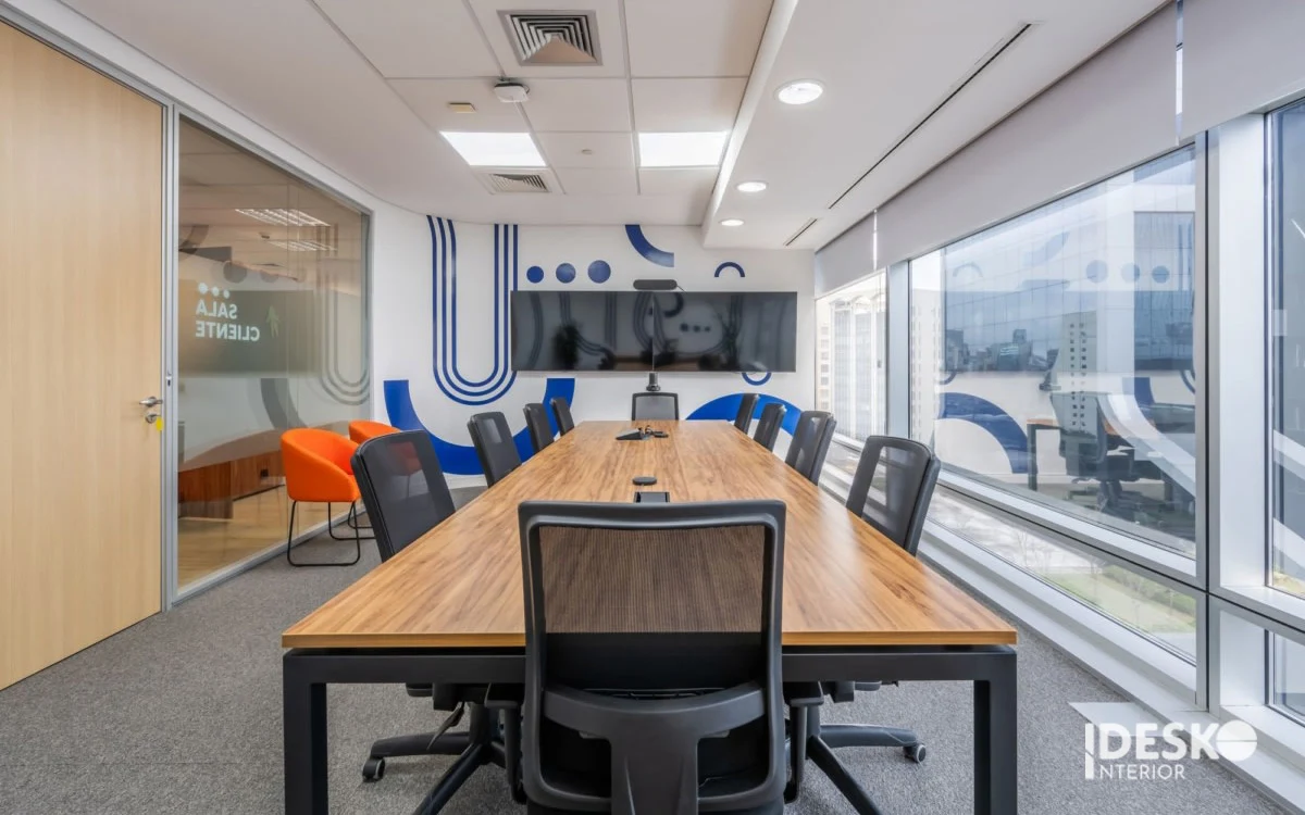 Thiết kế phòng họp trong văn phòng 300m2