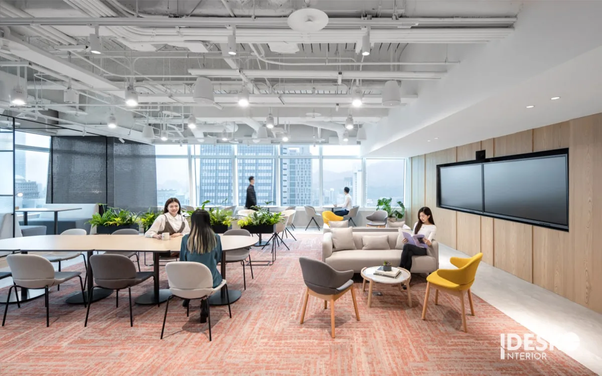 Thiết kế không gian pantry trong văn phòng 300m2