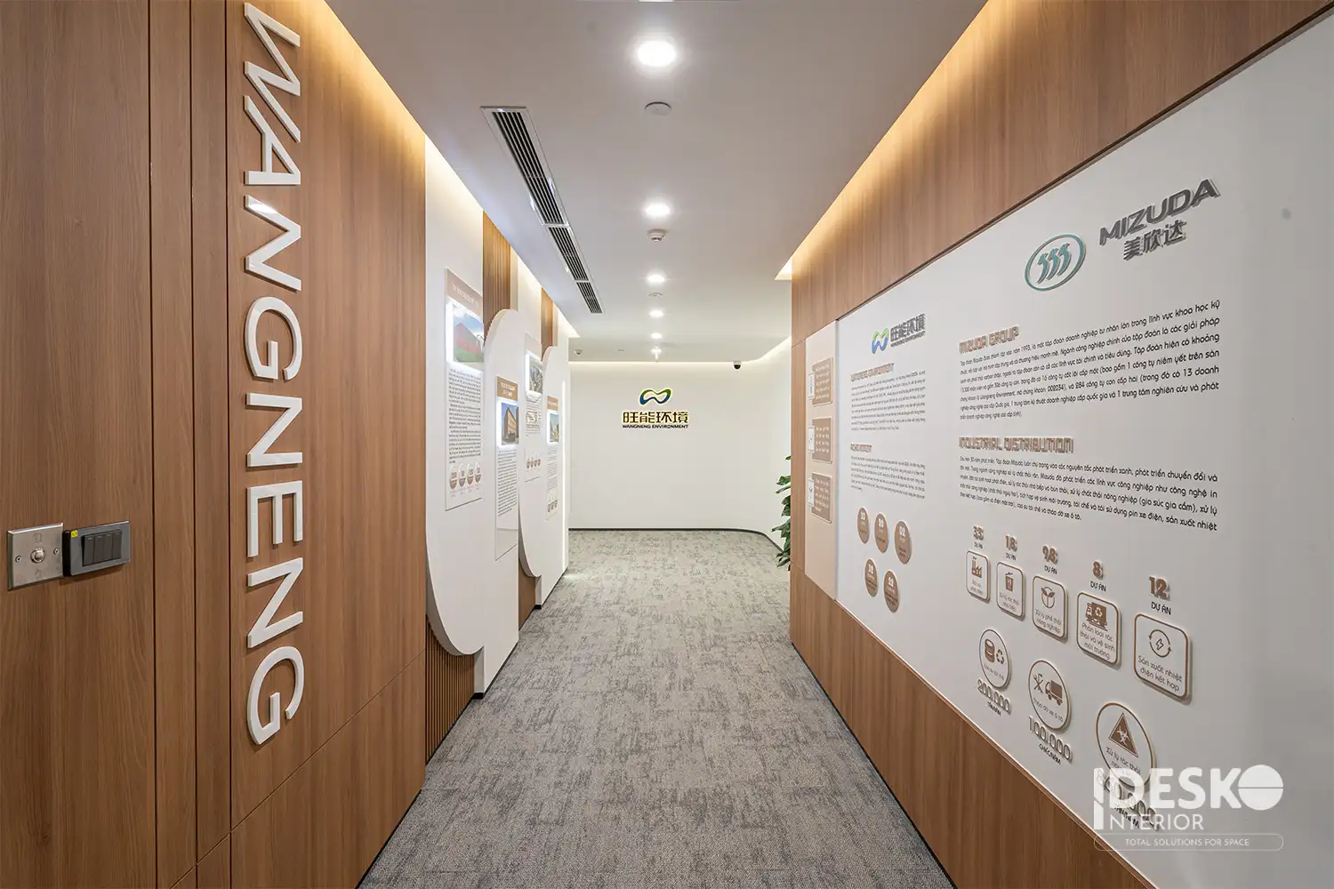 Dự án văn phòng Wangneng Environment 1