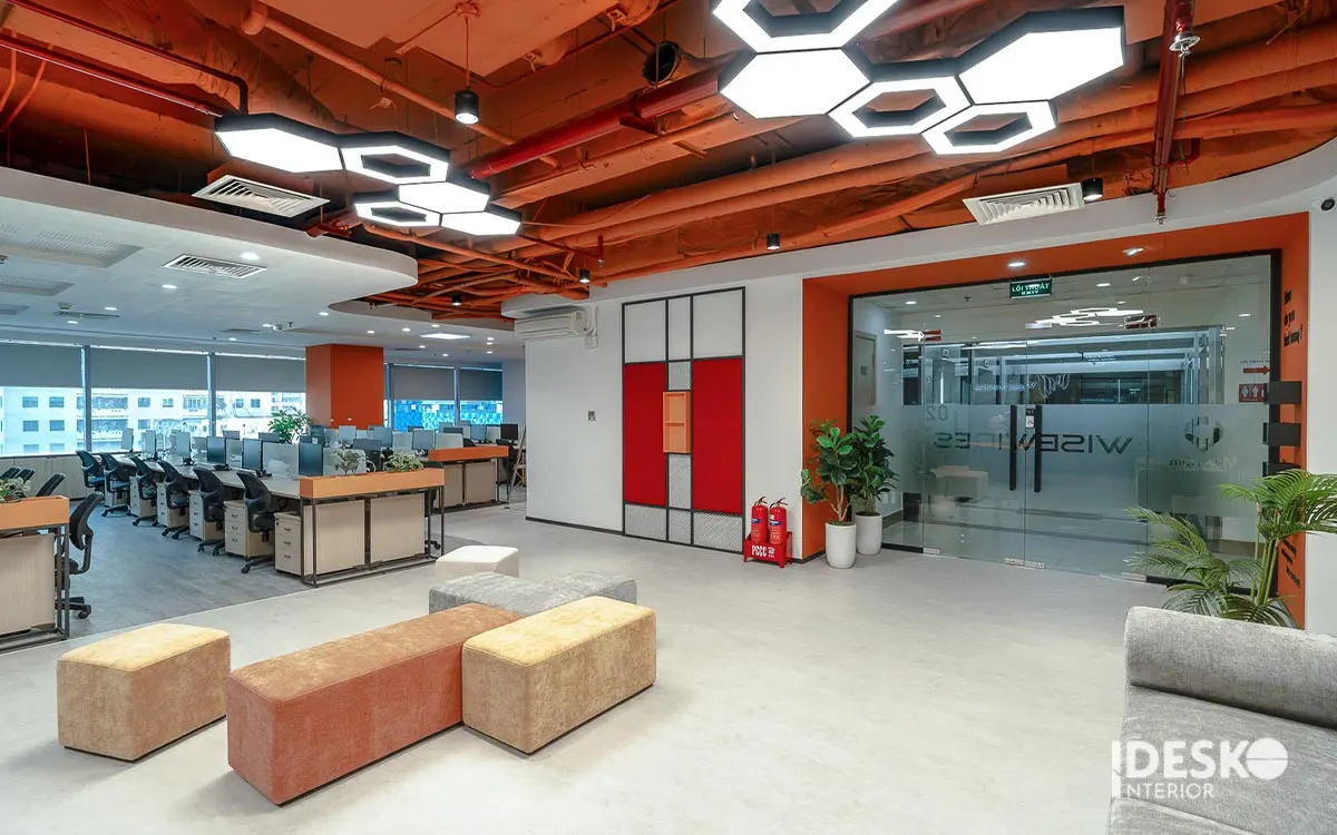 Văn phòng Wisewires với thiết kế mở linh hoạt