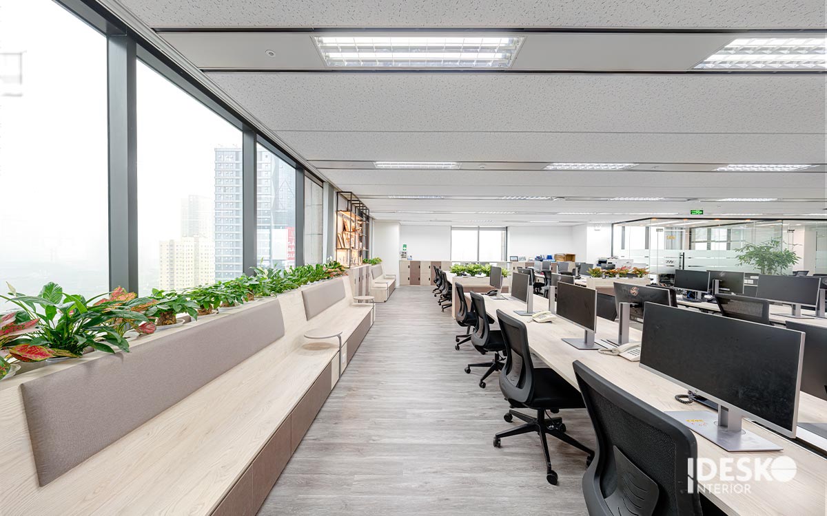 Văn phòng DHL Việt Nam tận dụng tối đa ánh sáng tự nhiên