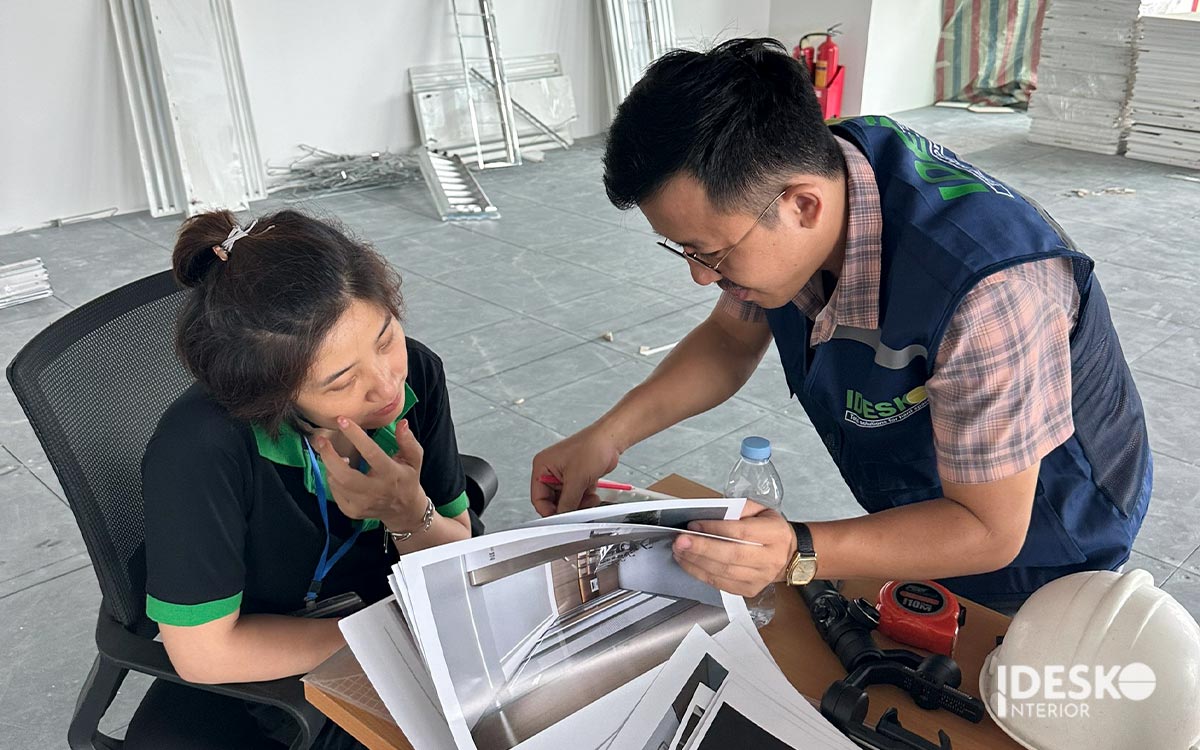 Idesko luôn đồng hành cùng quý khách hàng để đảm bảo chất lượng và tiến độ công trình