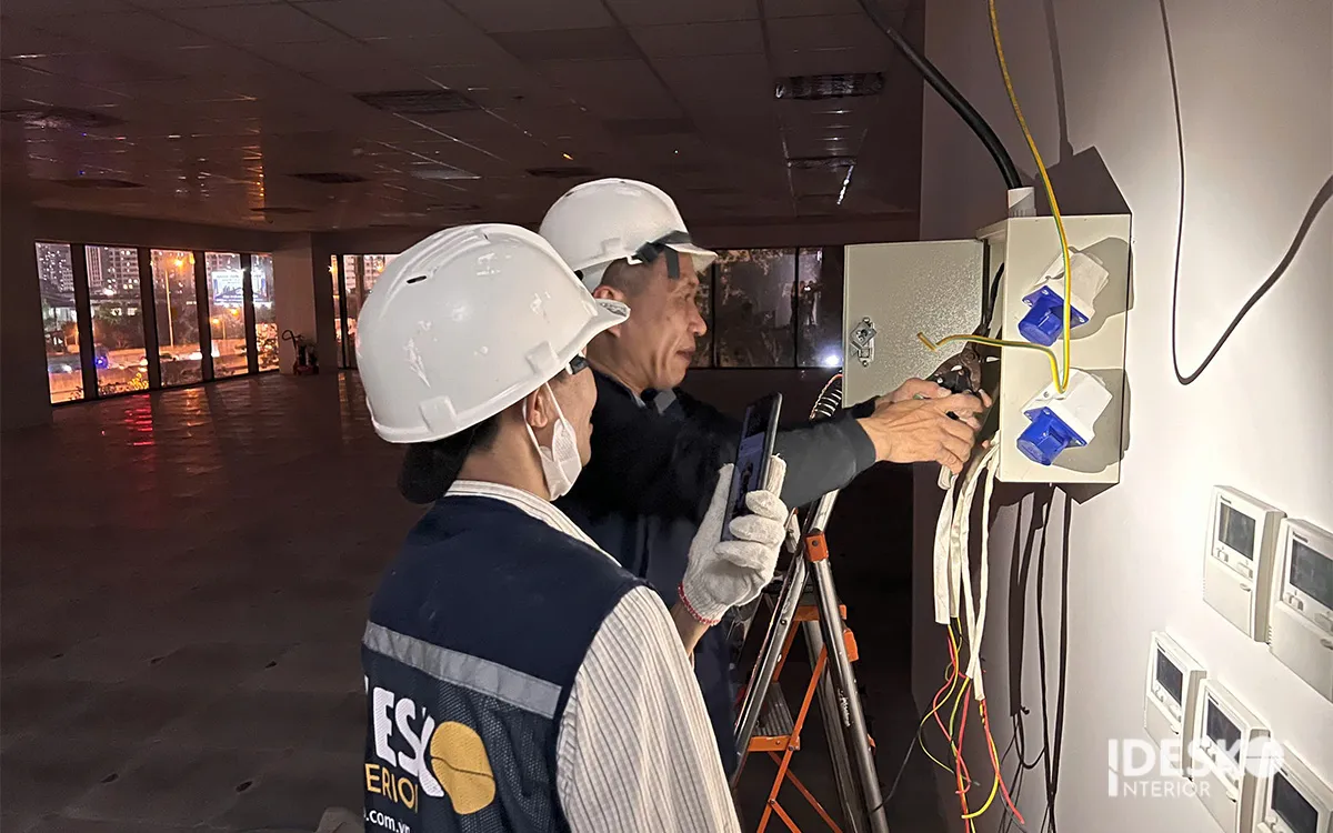 Hạng mục thi công hệ thống kỹ thuật văn phòng