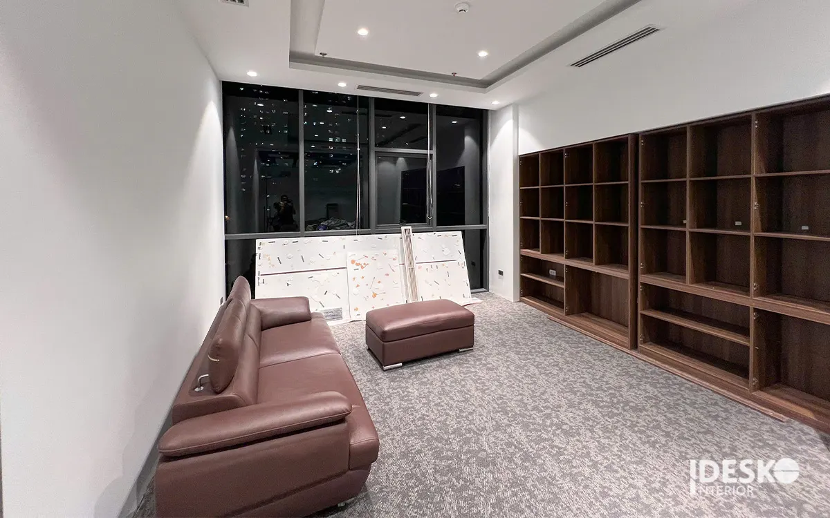 Hạng mục thi công nội thất không gian tiếp khách