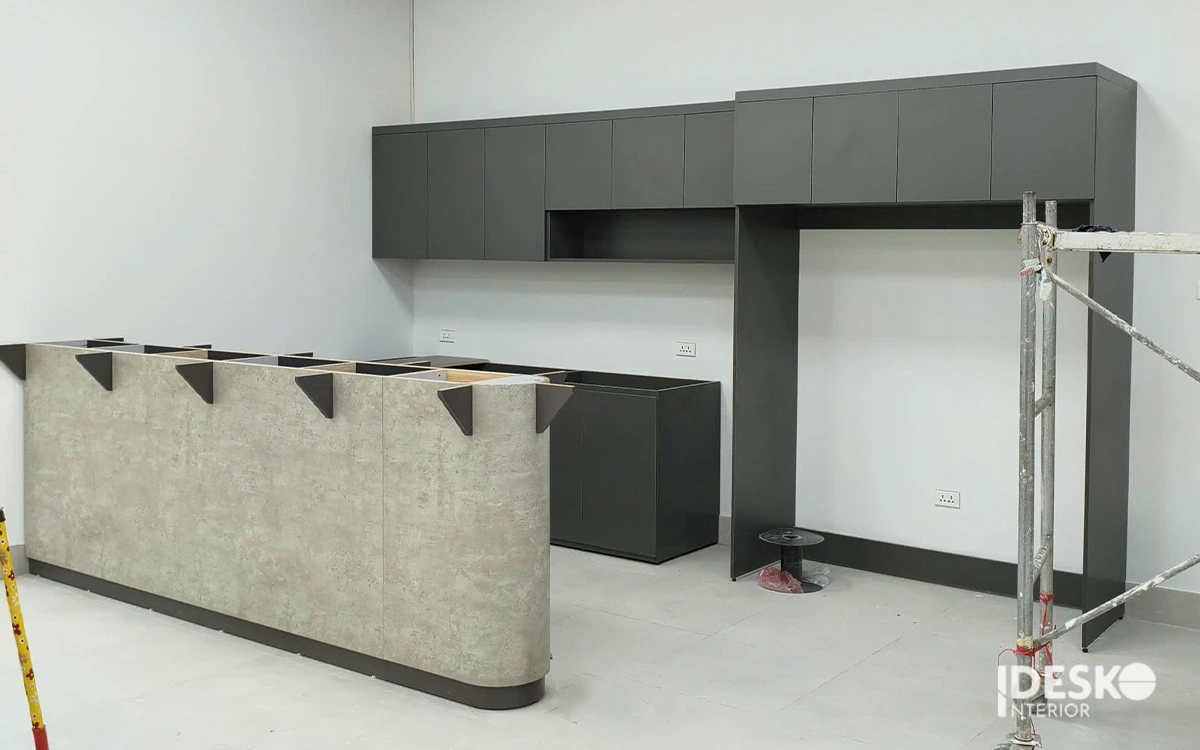 Hạng mục thi công nội thất khu pantry văn phòng