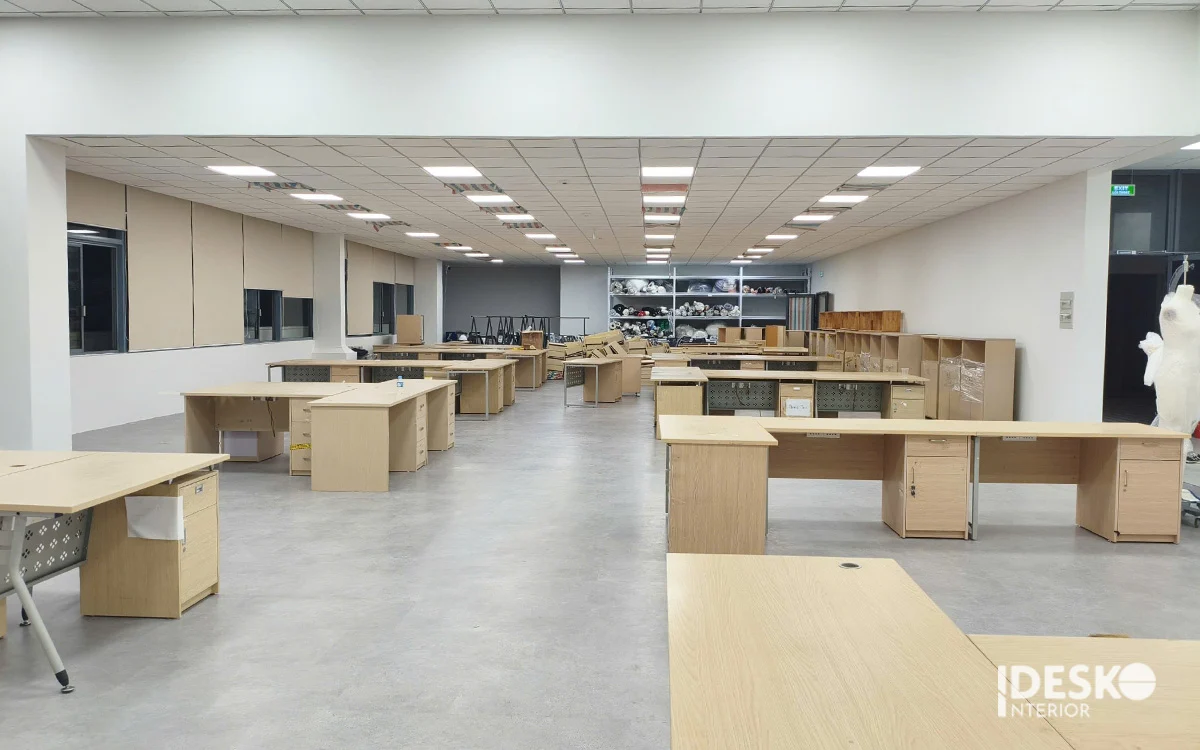 Hạng mục thi công nội thất khu làm việc