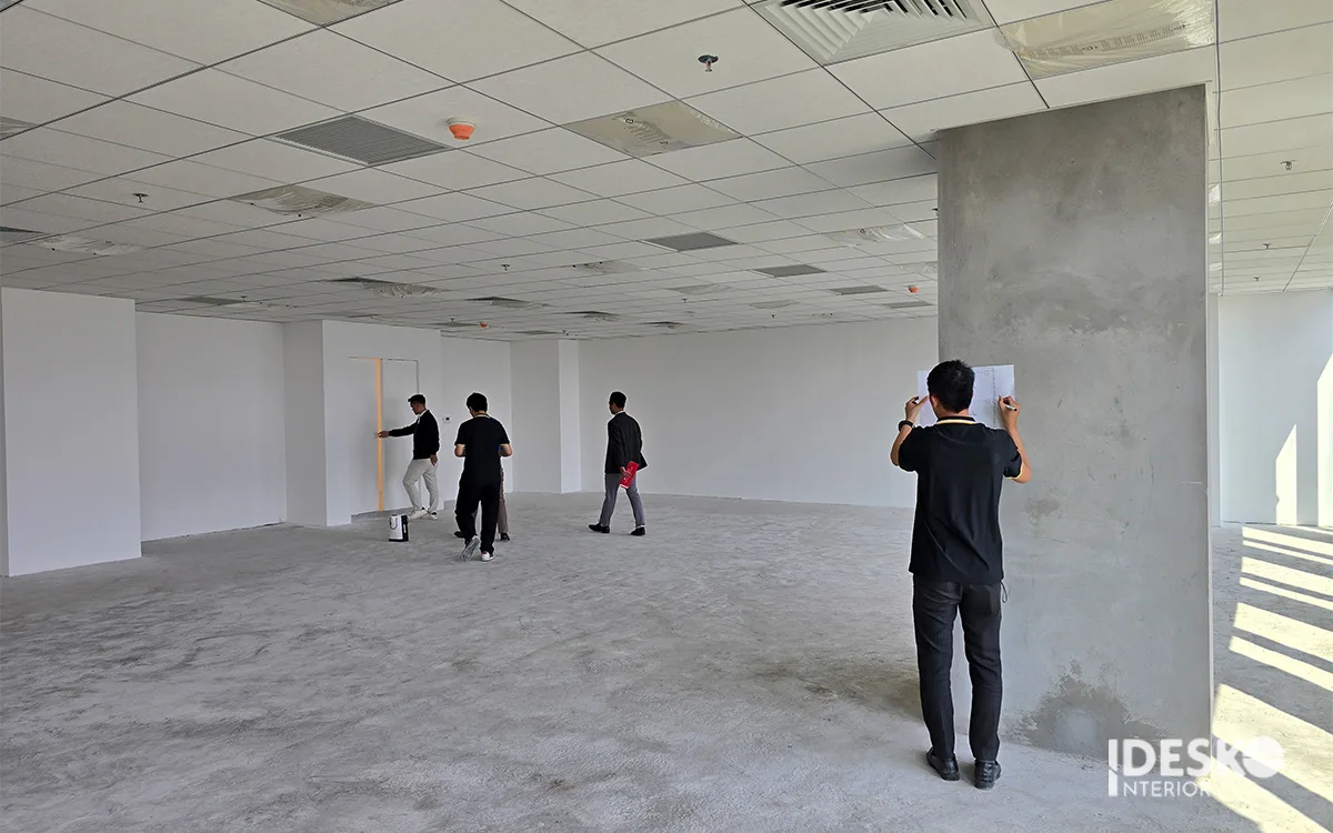 Xác định rõ các hạng mục trong mặt bằng thuê