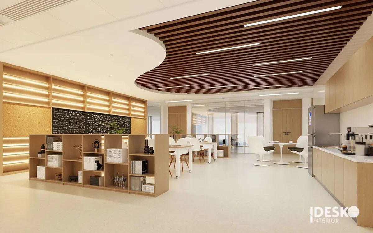 Văn phòng 1000m2 với không gian mở được thiết kế linh hoạt