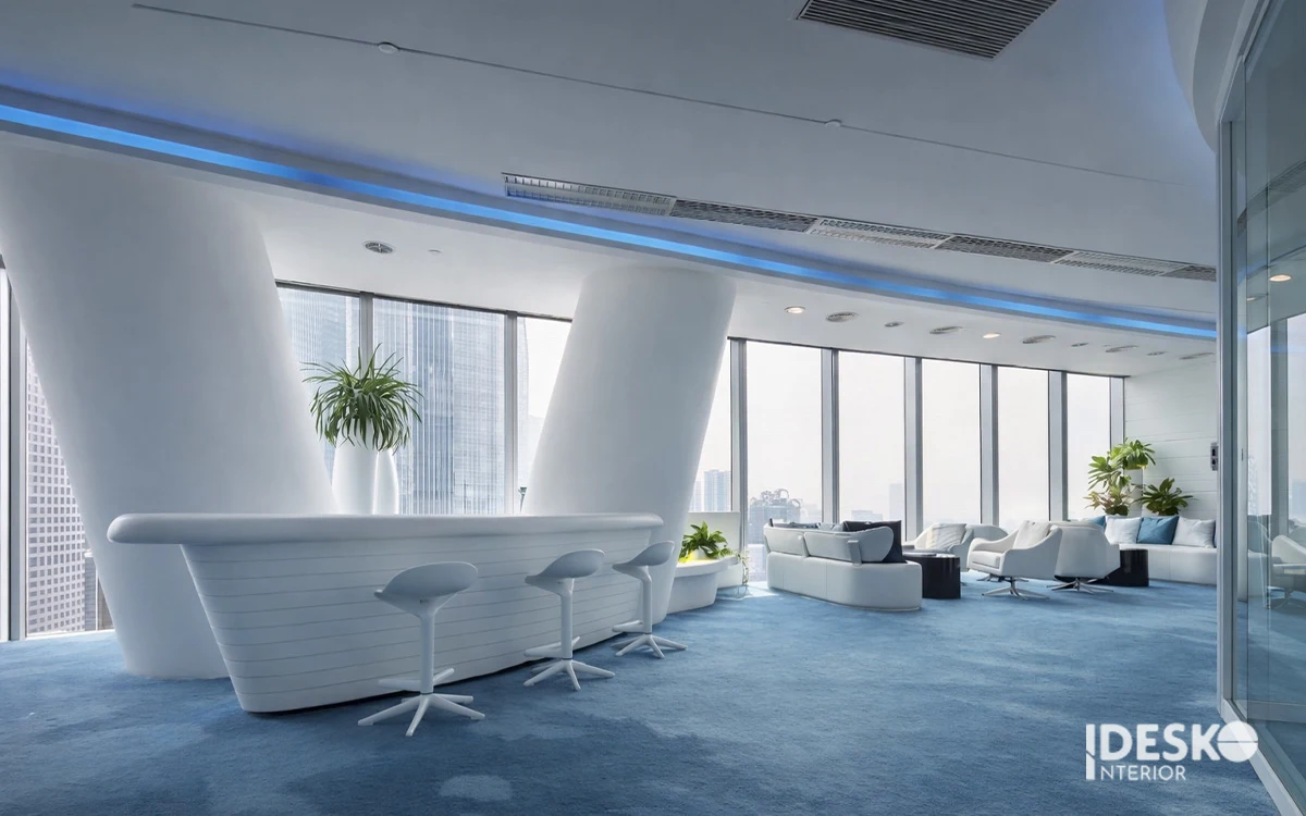 Mẫu thiết kế văn phòng 1000m2 thể hiện cá tính 1