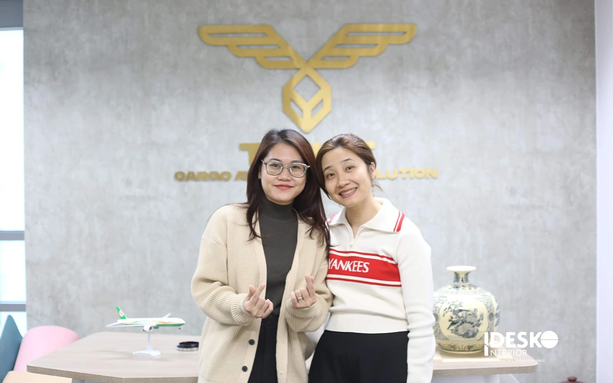 Idesko bàn giao văn phòng mới cho khách hàng Trust Cargo Aviation & Solutions