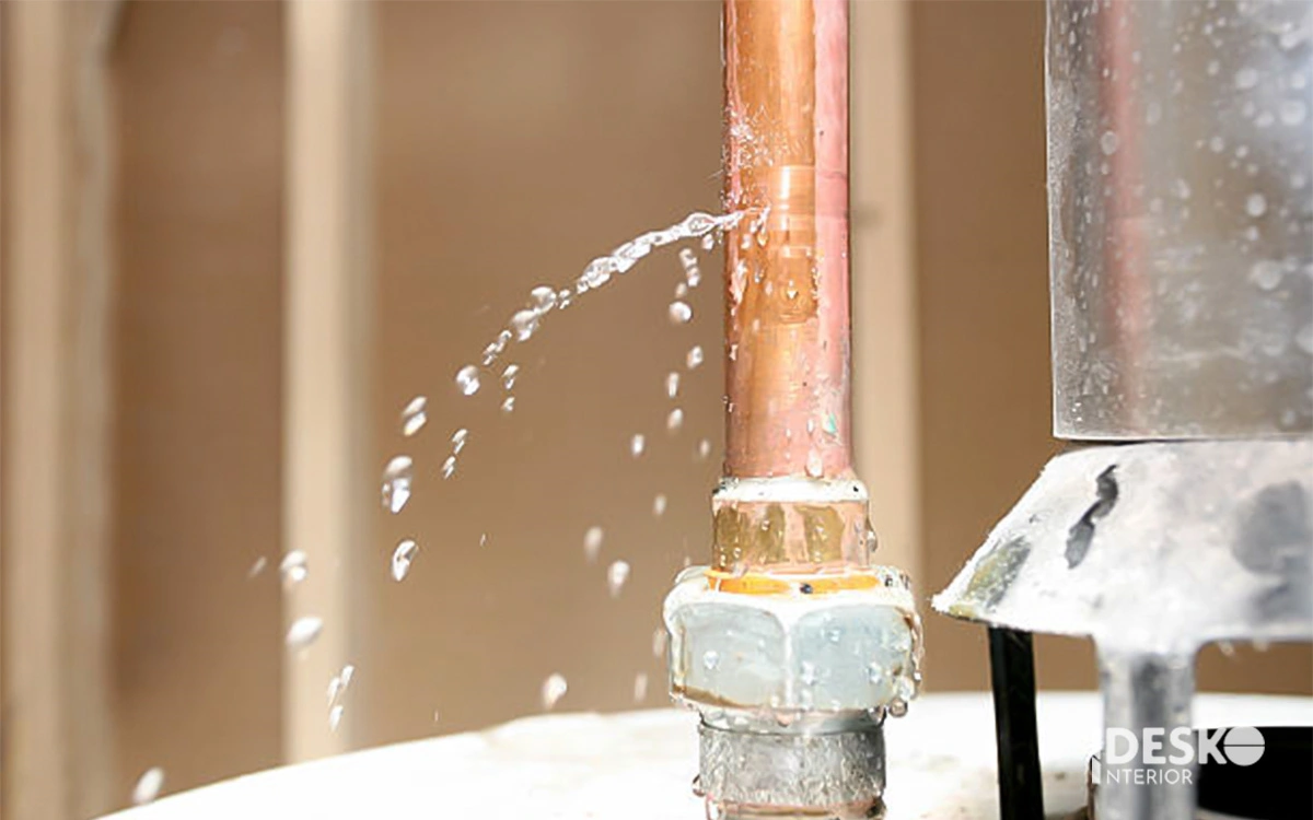 Rò rỉ nước trong văn phòng