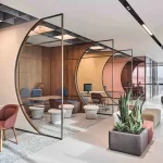 Vách kính trong suốt, kết nối nhưng vẫn đảm bảo sự riêng tư cần thiết