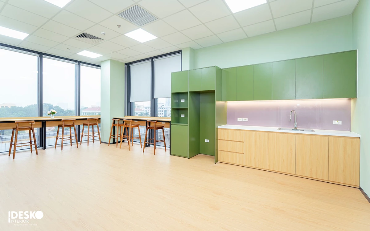 Khu vực pantry sang trọng, tối giản