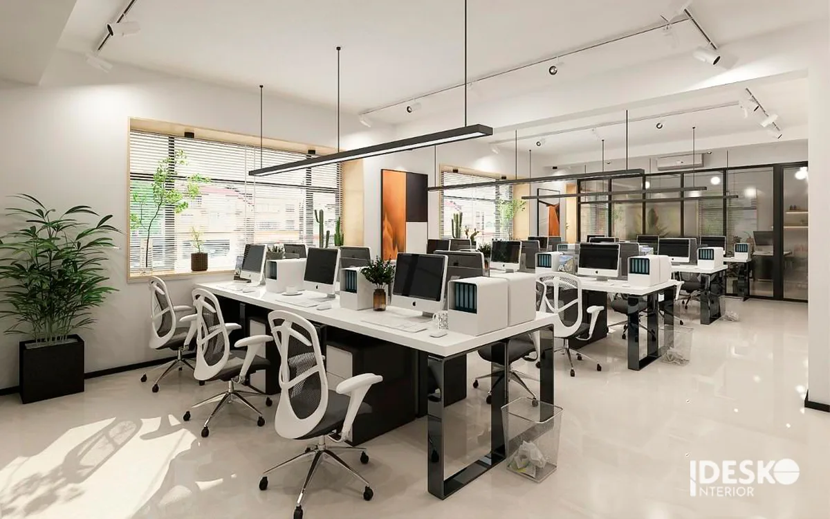 Thiết kế văn phòng thông minh sử dụng nội thất công thái học