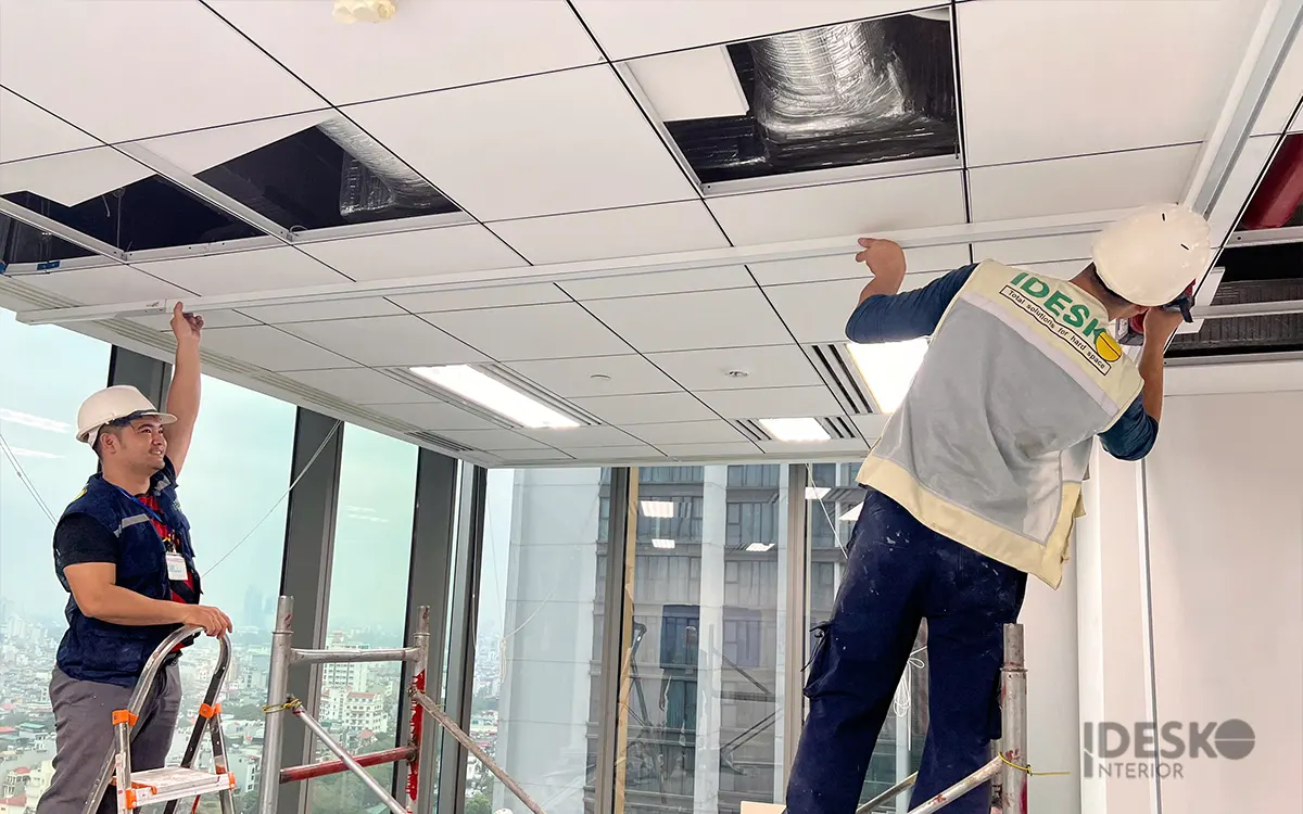 Thi công cải tạo và sửa chữa văn phòng - 1