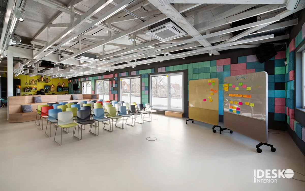 Mẫu thiết kế khu vực brainstorm trong văn phòng sáng tạo 1