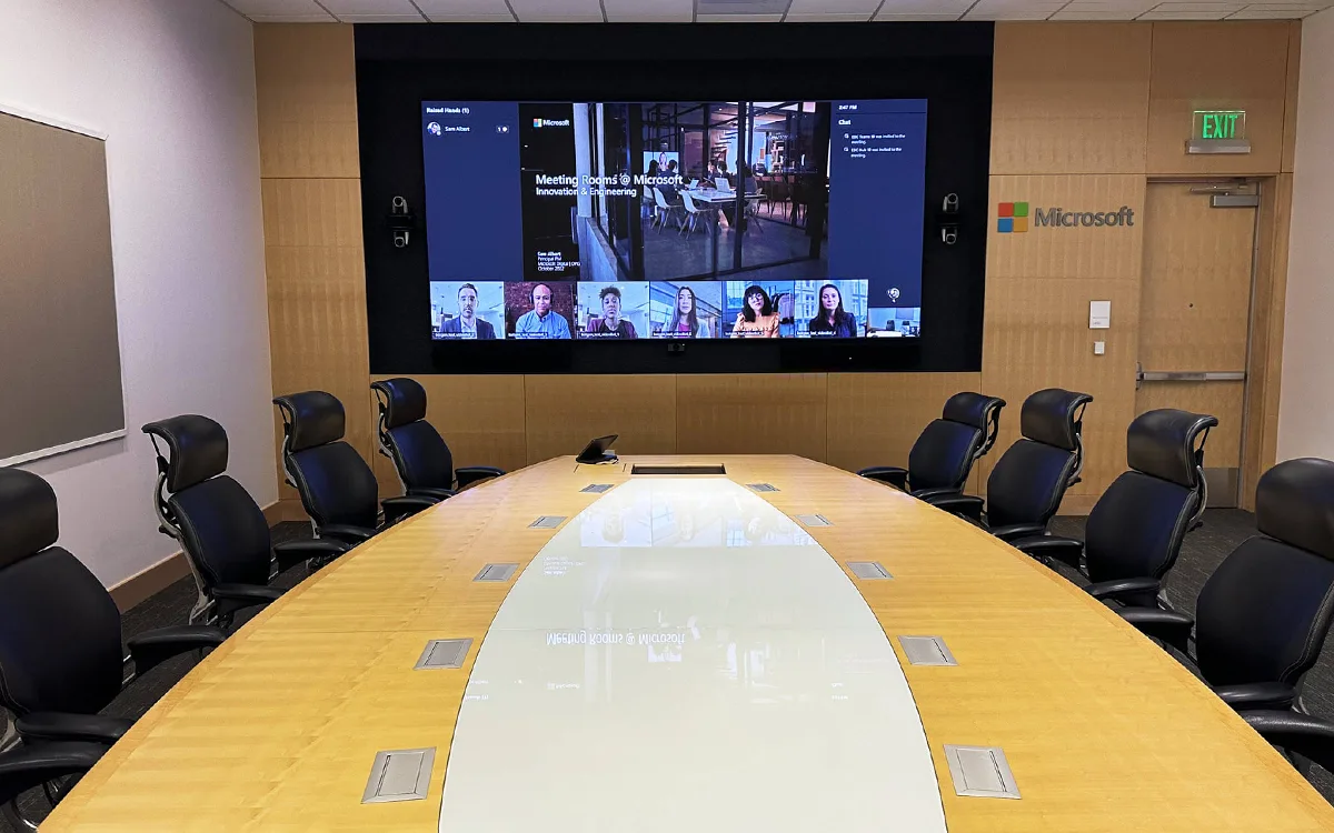 Thiết kế phòng họp thông minh tại văn phòng Microsoft - 1