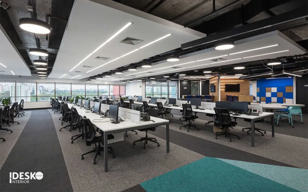Mẫu thiết kế văn phòng hiện đại 1000m2 - 1