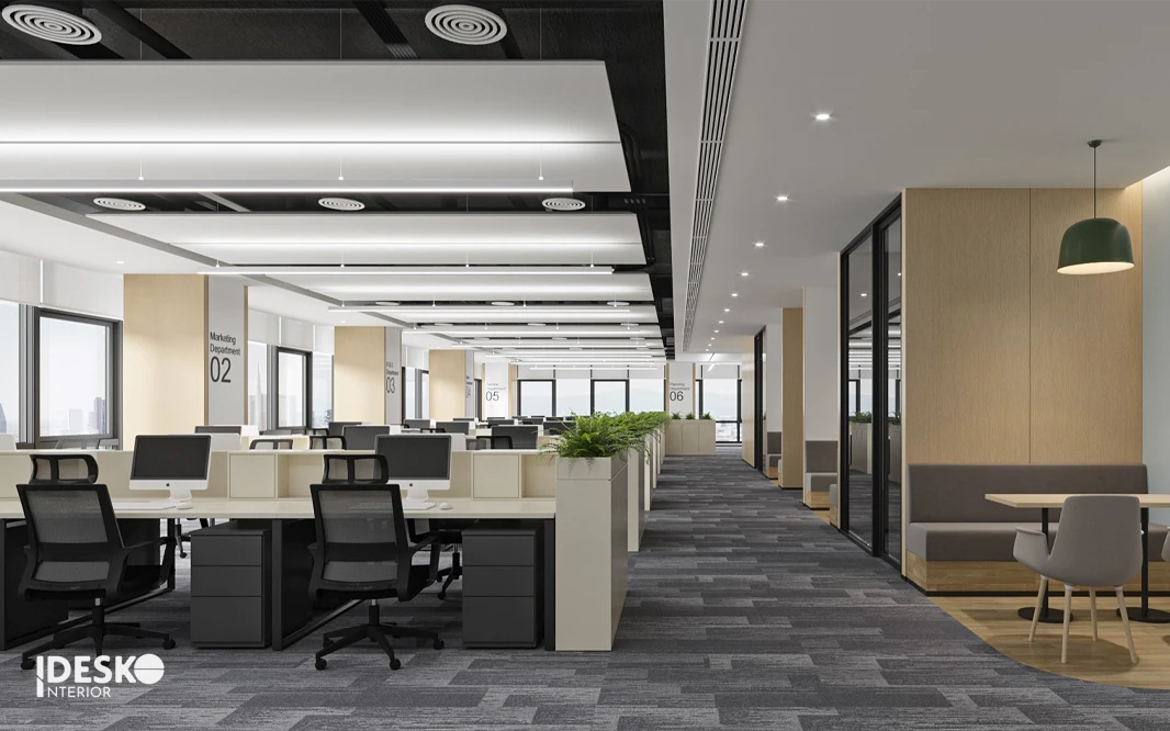 Mẫu thiết kế văn phòng hiện đại 1000m2 - 2