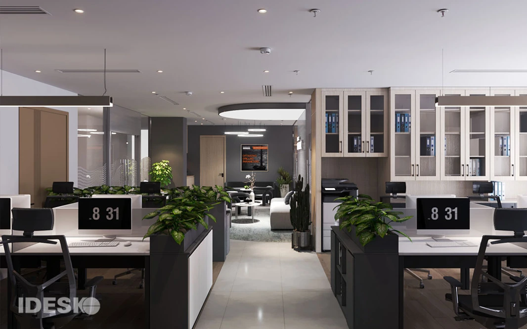 Mẫu thiết kế văn phòng hiện đại 110m2 - 2