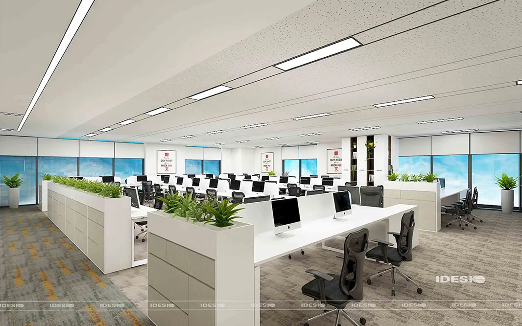 Mẫu thiết kế văn phòng hiện đại 300m2 - 2