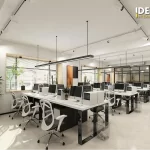 Mẫu thiết kế văn phòng thông minh, hiện đại