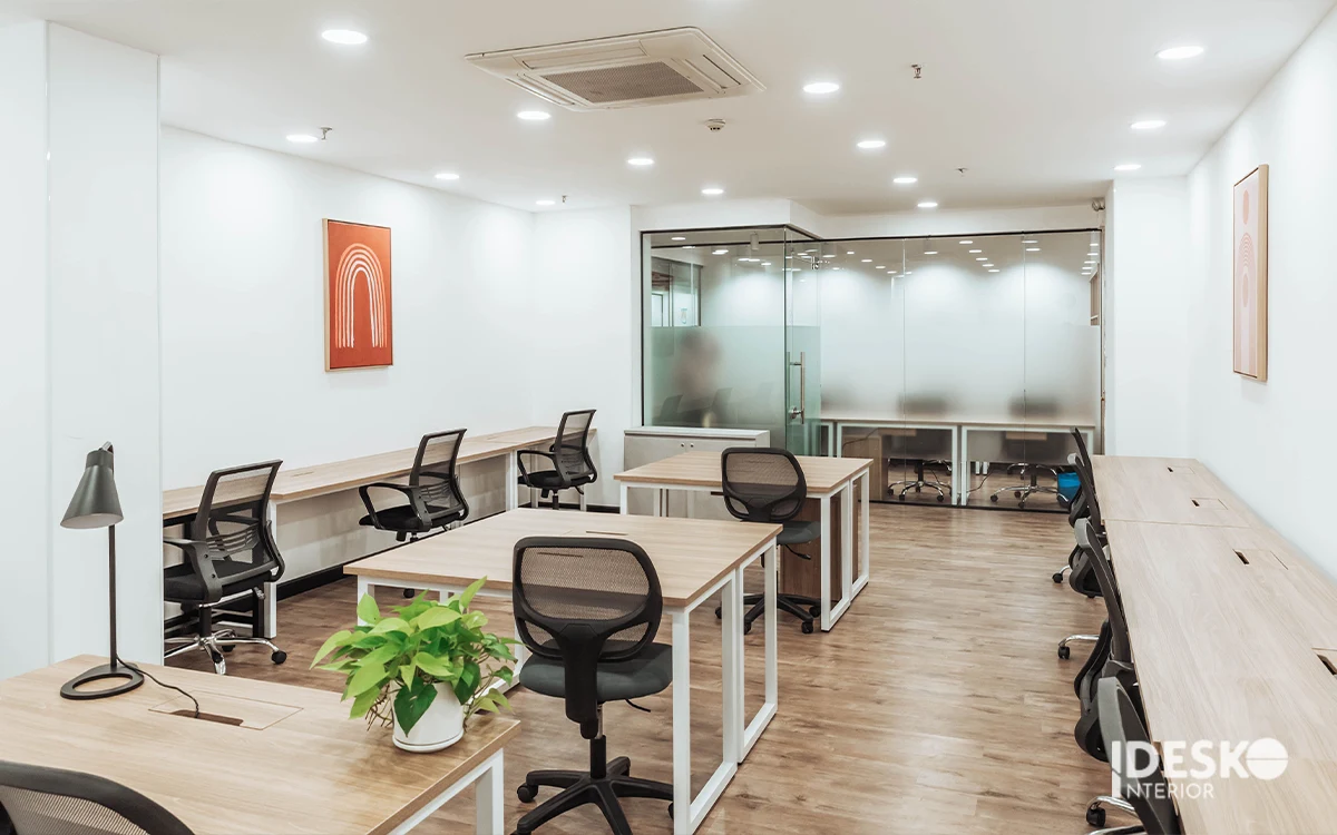 Cải tạo nhà ở thành văn phòng theo phong cách tối giản