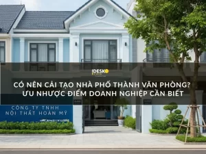 Có nên cải tạo nhà phố thành văn phòng?