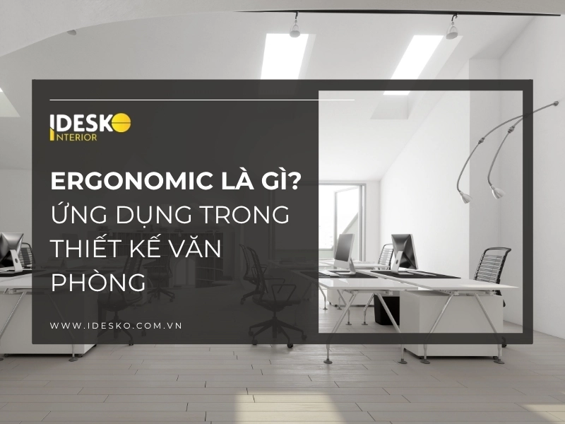 Ergonomic là gì? Ứng dụng ergomomic trong thiết kế văn phòng