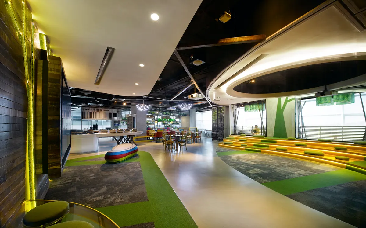 Khám phá thiết kế không gian mở trong văn phòng của Google -1