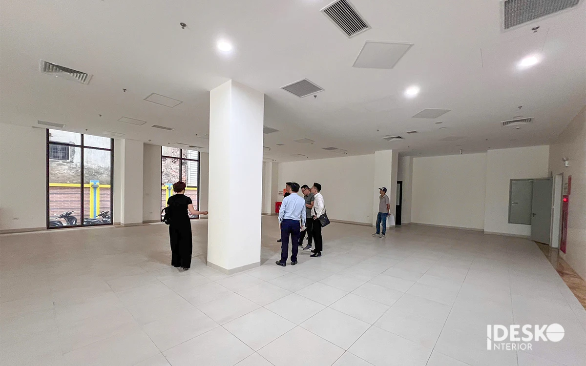Khảo sát mặt bằng tòa nhà trước khi thiết kế văn phòng