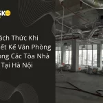 Thách thức khi thiết kế văn phòng trong các tòa nhà cũ tại Hà Nội