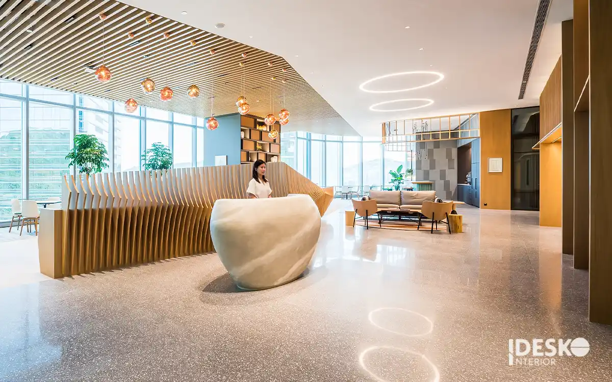 Thiết kế văn phòng cao cấp là sự kết hợp hài hòa giữa tính thẩm mỹ và sự sang trọng