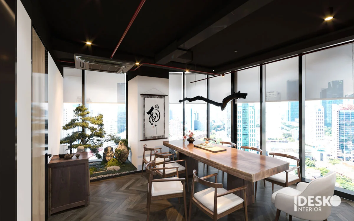 Khu vực pantry, nghỉ ngơi trong thiết kế văn phòng cao cấp